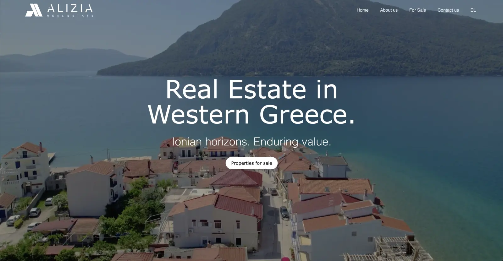 Alizia Real Estate — Ιστοσελίδα Παραθαλάσσιων Ακινήτων