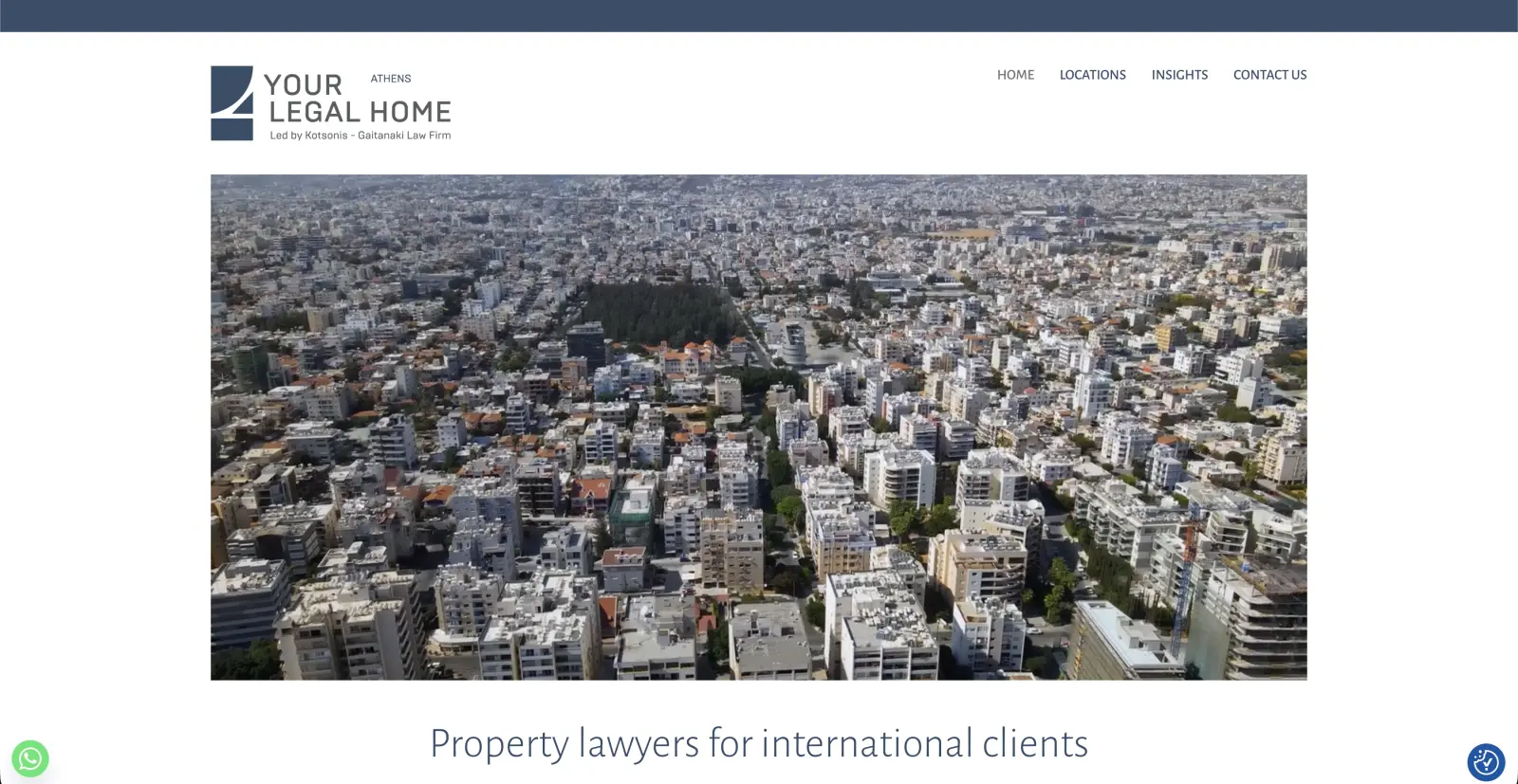 Your Legal Home — Ιστοσελίδα για Διεθνείς Επενδυτές Ακινήτων