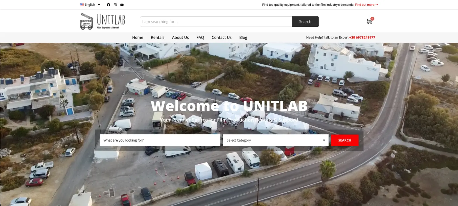 UnitLab — Film Production Rentals & On-Site Support
