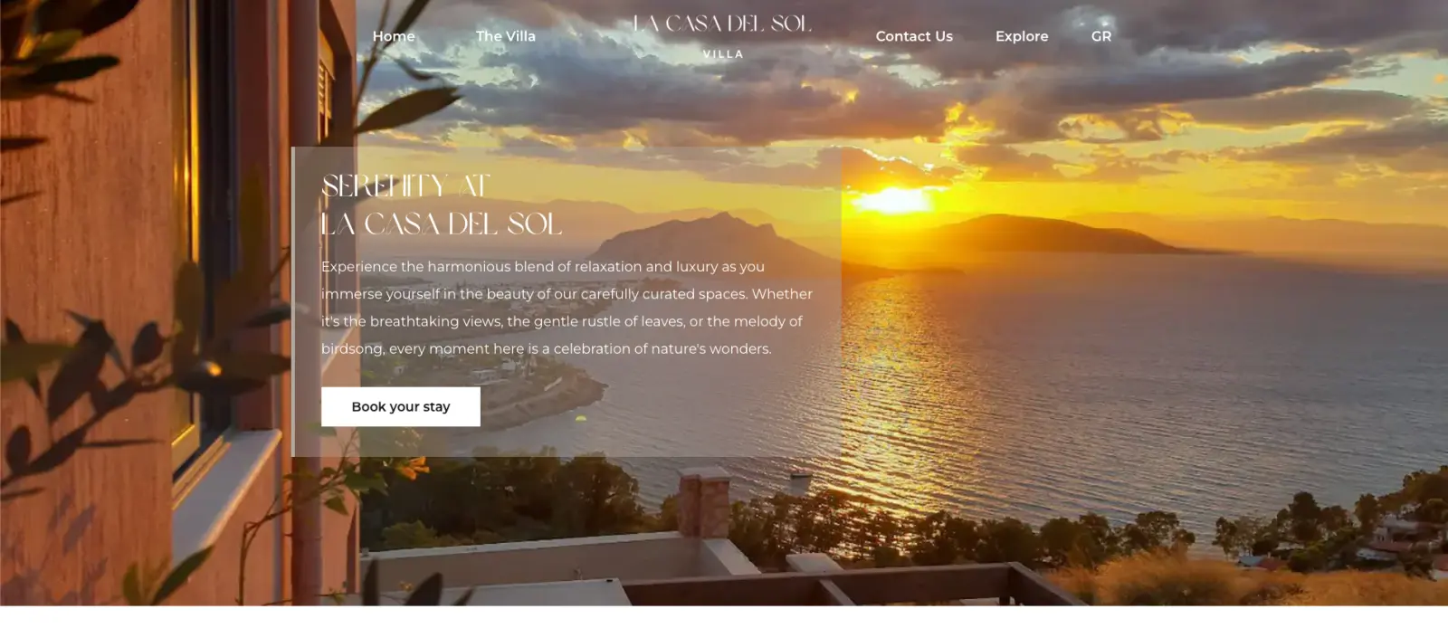La Casa Del Sol Villa — Luxury Villa Booking Site