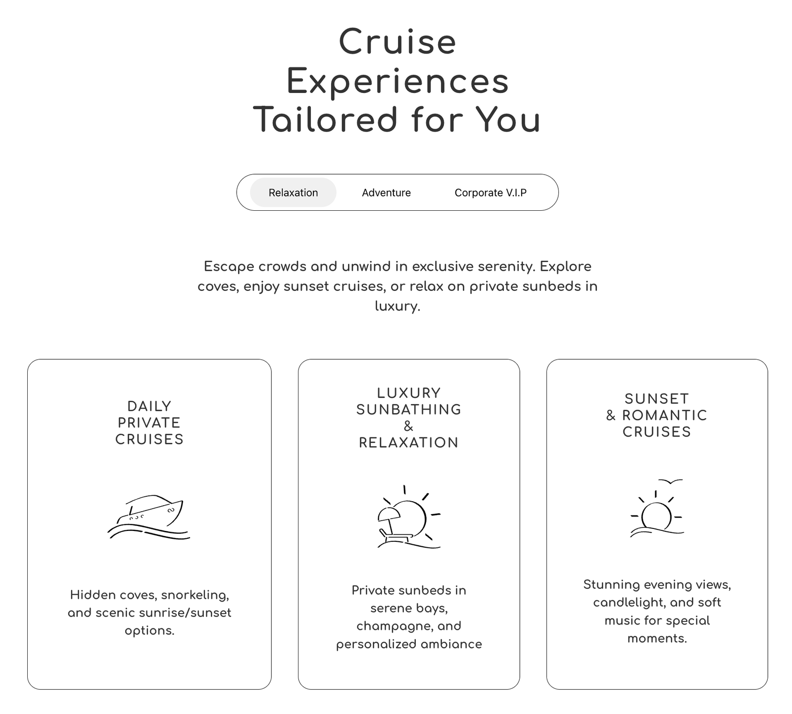 Cruise Experience