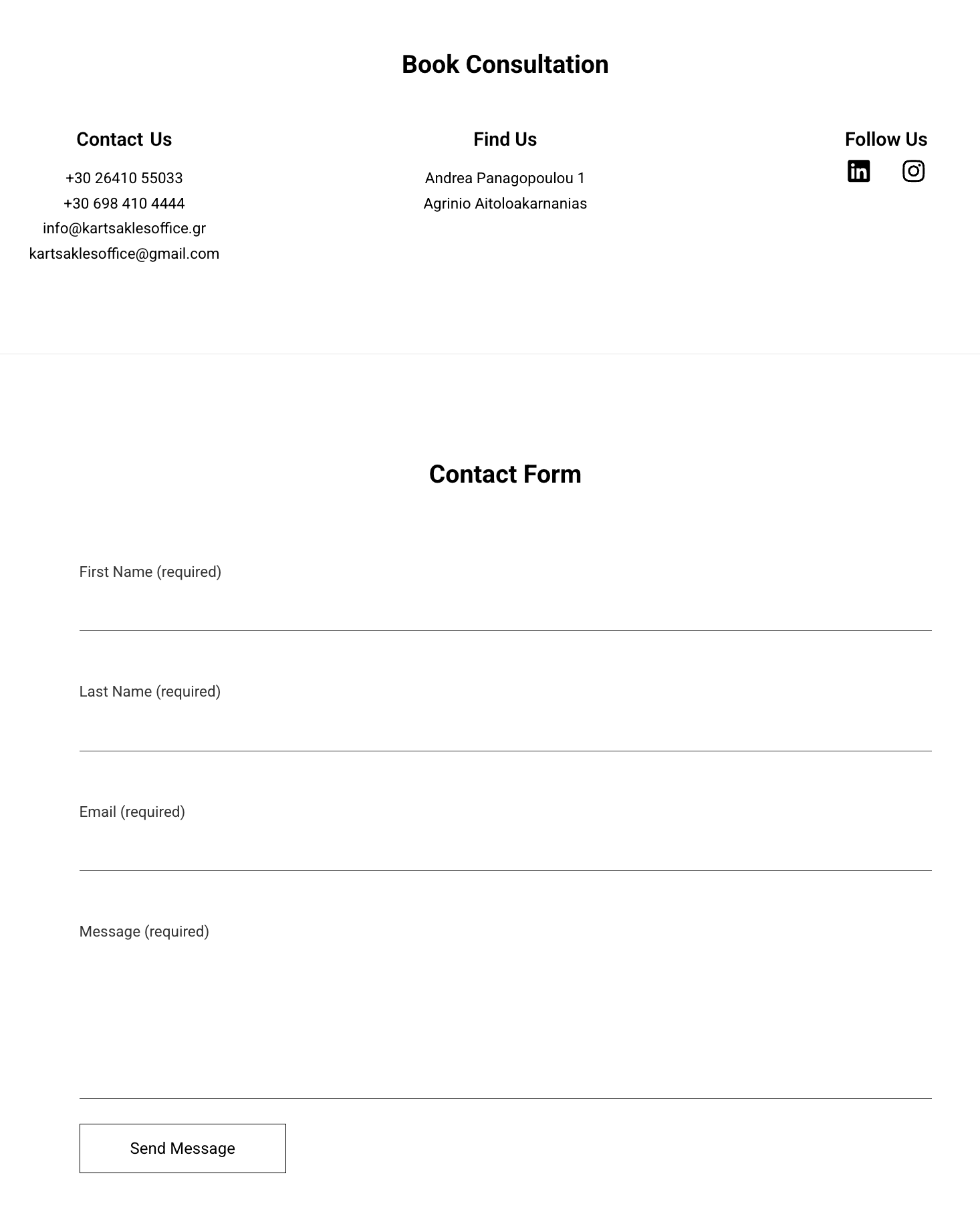 Contact Info