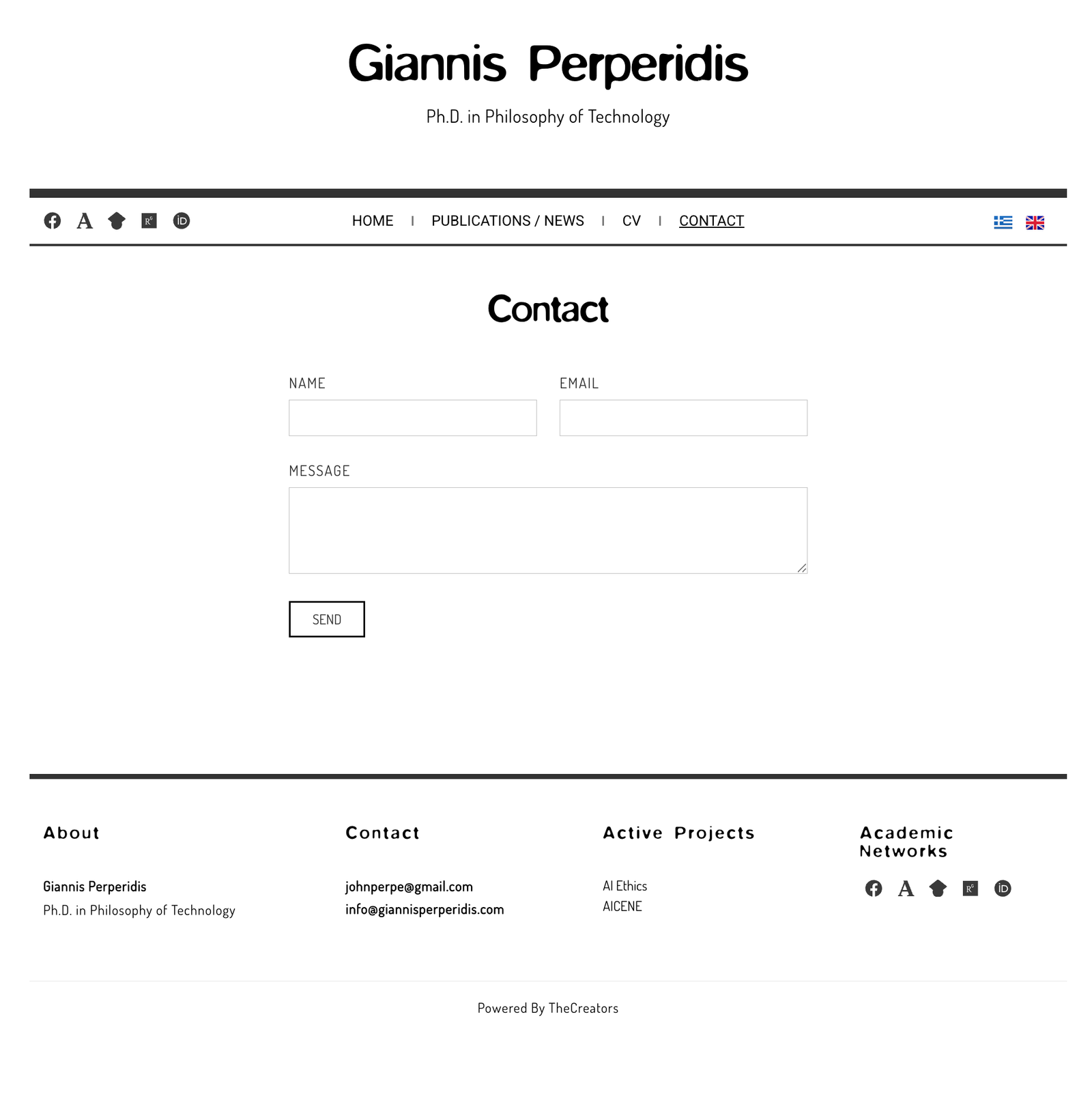 Contact Page
